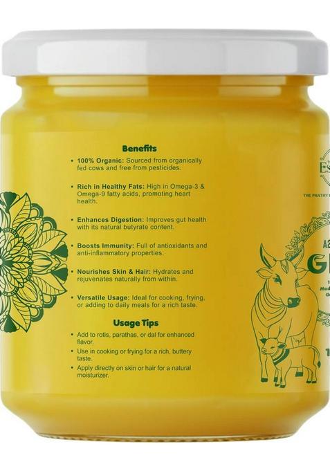 The Essence Pantry A2 Desi Cow Ghee