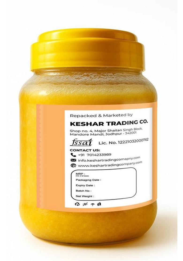 Highfresh 100% Pure Desi Ghee | Lab Tested Keto, Paleo, Vegan |Boosts Health & Digestion Mason Jar (500 Ml)