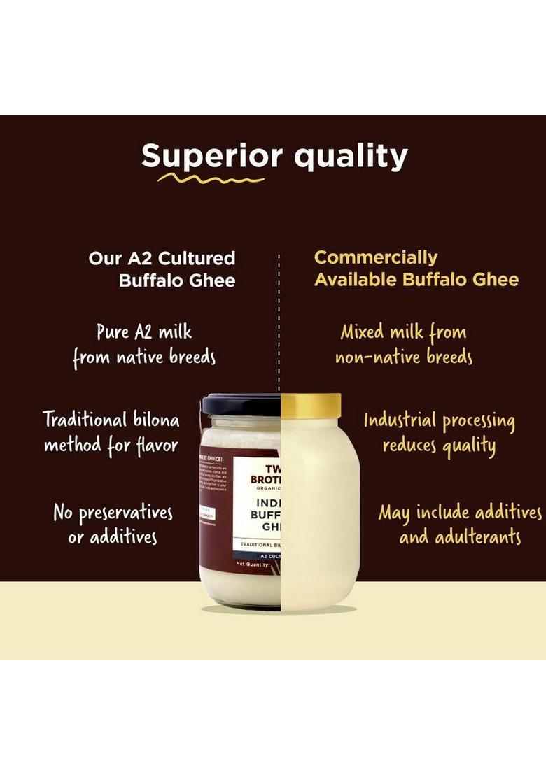 Two Brothers Organic Farms Buffalo Ghee