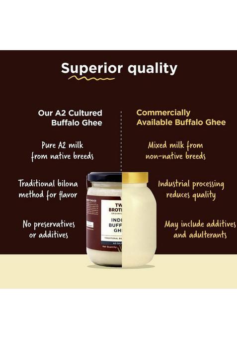 Two Brothers Organic Farms Buffalo Ghee