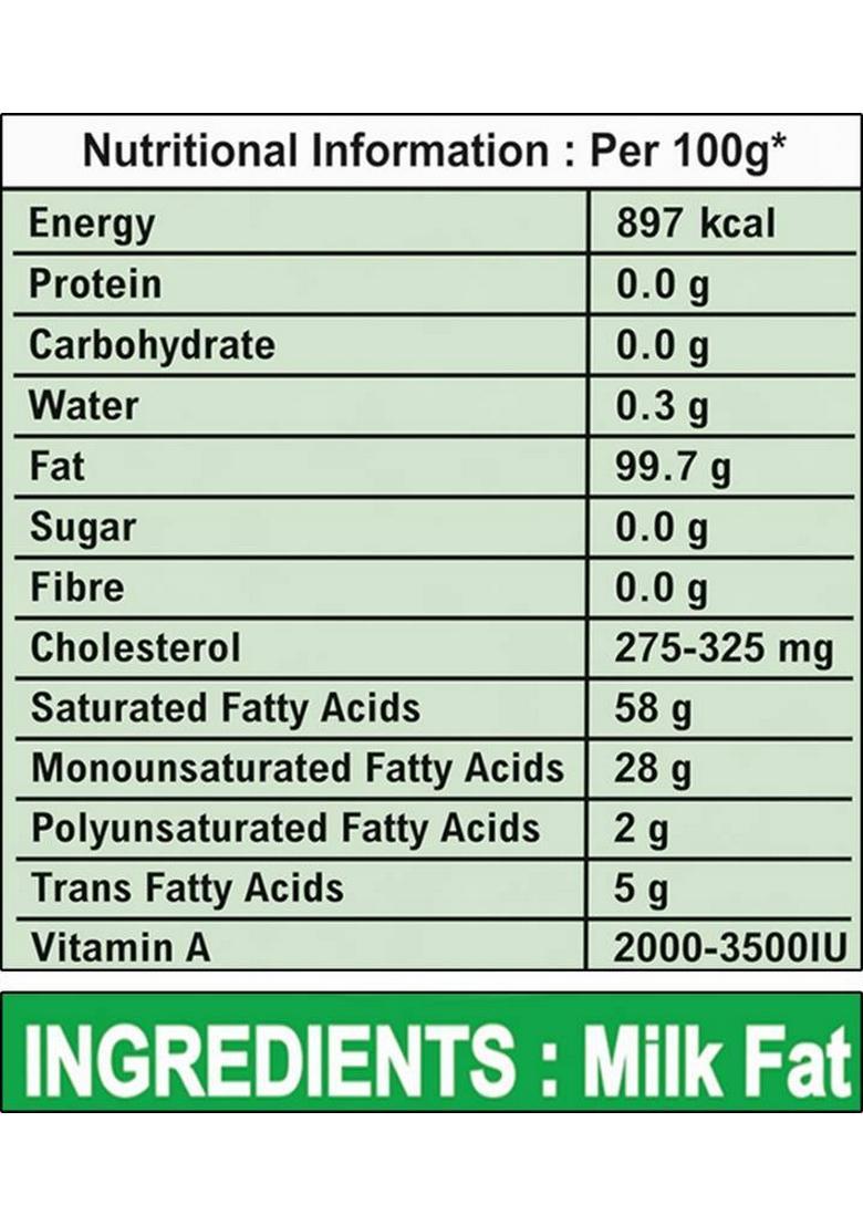 Anik Buffalo Ghee Carton (500 Ml)