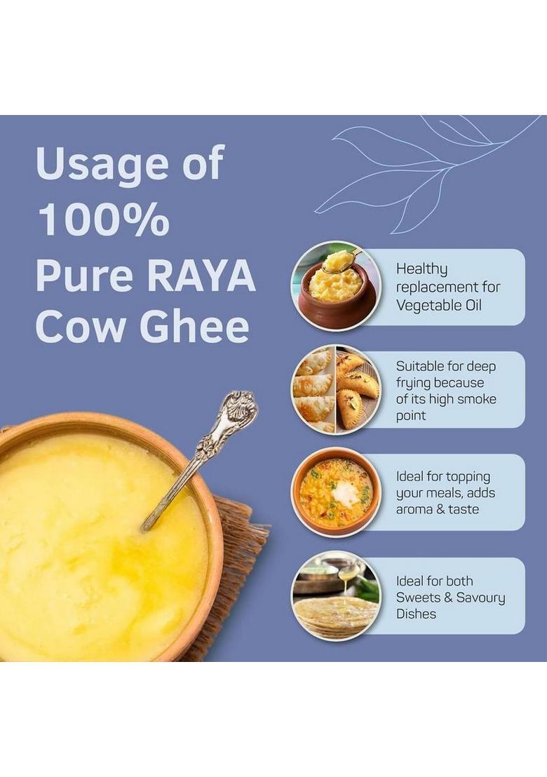 Raya Cow Ghee 100Ml Ea Plastic Bottle (100 G)