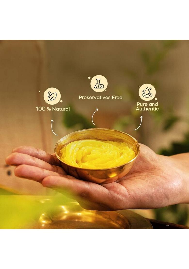 Himalayan Natives 100% Natural Cow Ghee Plastic Bottle (500 Ml)