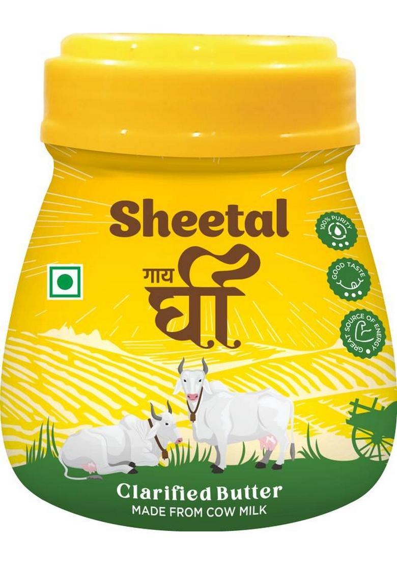 Sheetal Pure Cow Ghee 1 Litre Plastic Bottle (1 L)