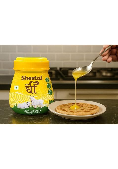 Sheetal Pure Cow Ghee 1 Litre Plastic Bottle (1 L)