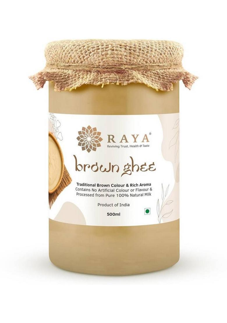 Raya Brown Ghee 500Ml Ea Plastic Bottle (500 G)