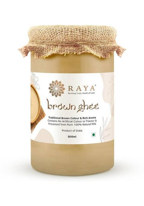 Raya Brown Ghee 500Ml Ea Plastic Bottle (500 G)
