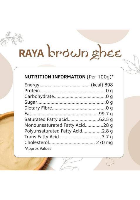 Raya Brown Ghee 500Ml Ea Plastic Bottle (500 G)