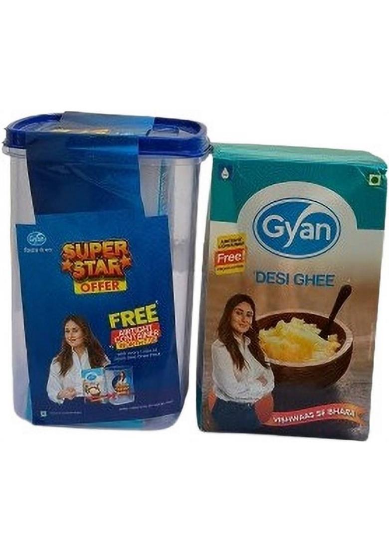 Gyan Cow Ghee 1 Litre Pure And Natural Desi