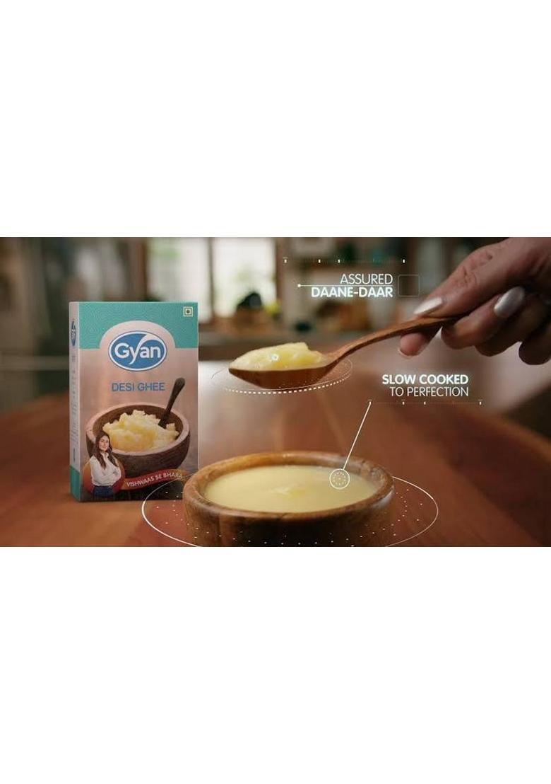 Gyan Cow Ghee 1 Litre Pure And Natural Desi