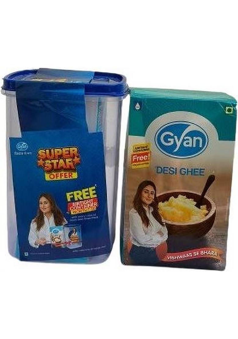Gyan Cow Ghee 1 Litre Pure And Natural Desi