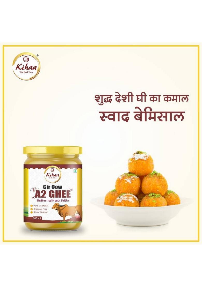 Kihaa Desi Cow Ghee Hand Made By Traditional Method