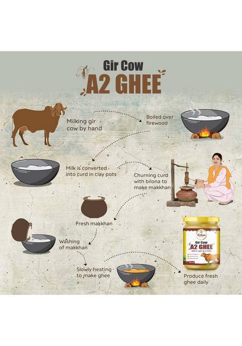 Kihaa Desi Cow Ghee Hand Made By Traditional Method