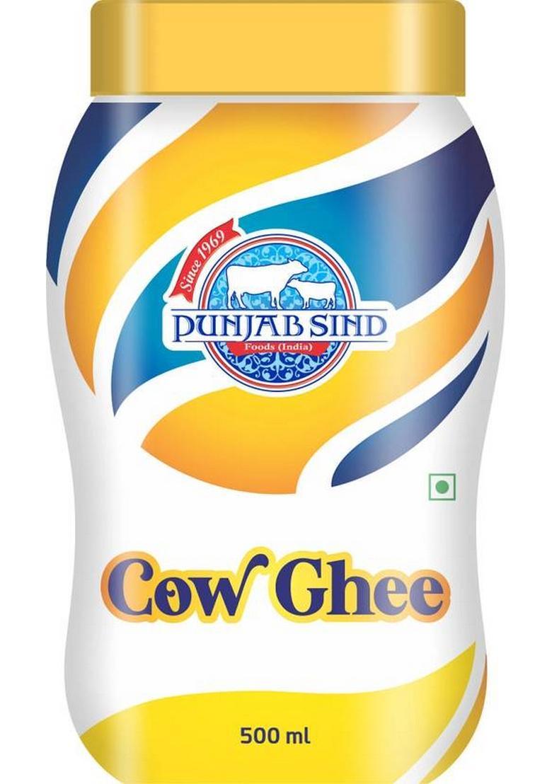 Punjab Sind Pure, Natural & Healthy Cow Ghee Box (500 Ml)