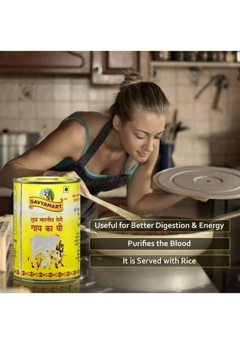 Gavyamart Indian A2 Cow Ghee 100% Pure Non Gmo