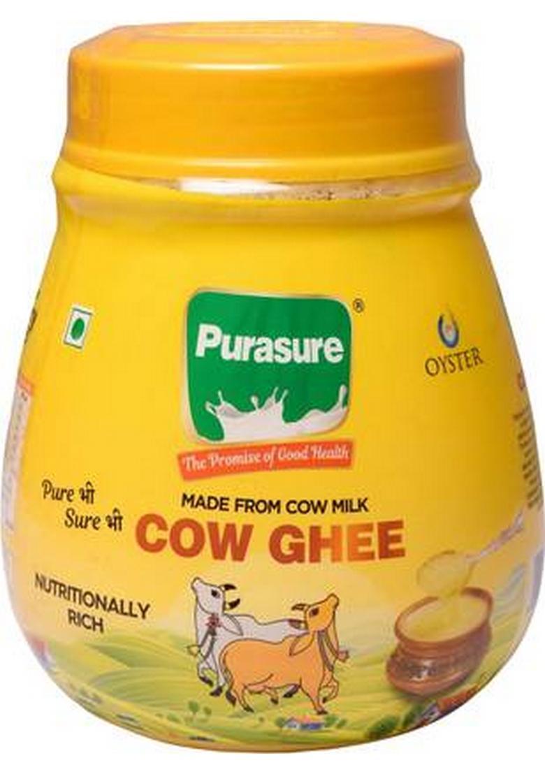 Purasure Cow Ghee Jar 1L Plastic Bottle (1 L)