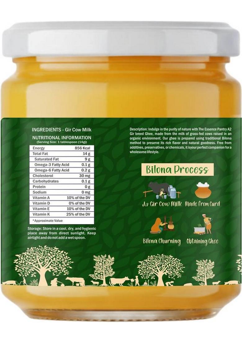 The Essence Pantry A2 Gir Cow Desi Ghee