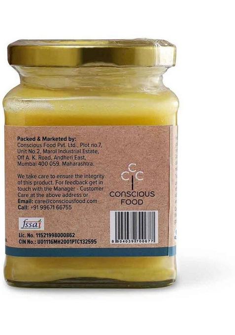 Conscious Food A2 Gir Cow Ghee 200G With Pure Milk