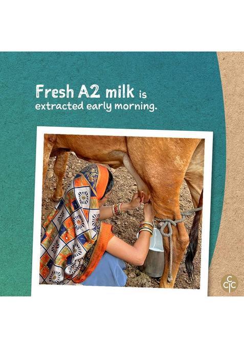 Conscious Food A2 Gir Cow Ghee 200G With Pure Milk