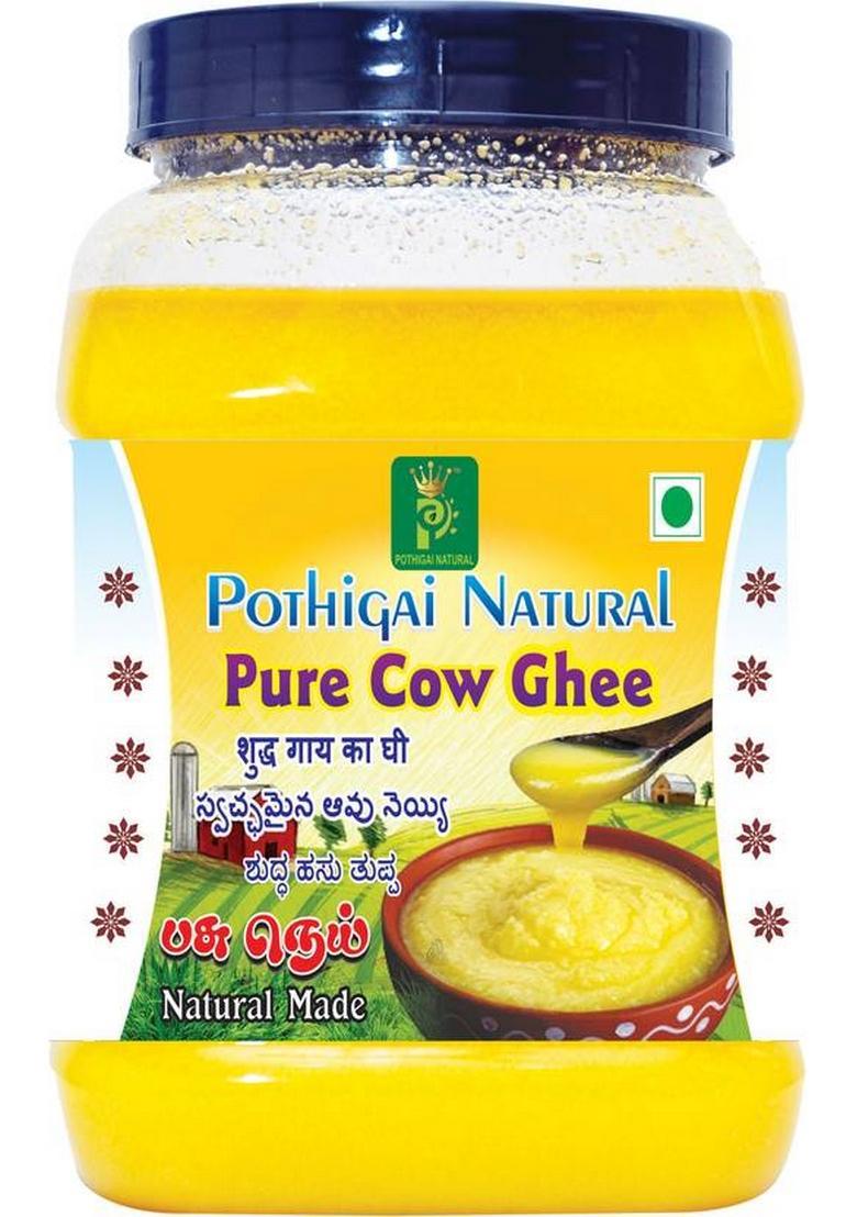 Pothigai Natural Cow Ghee 250 Ml / Better Digestion And Immunity Plastic Bottle (250 G)