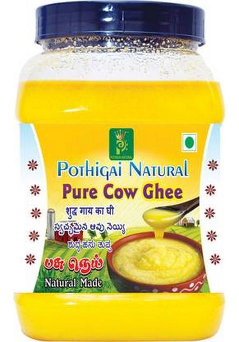Pothigai Natural Cow Ghee 250 Ml / Better Digestion And Immunity Plastic Bottle (250 G)