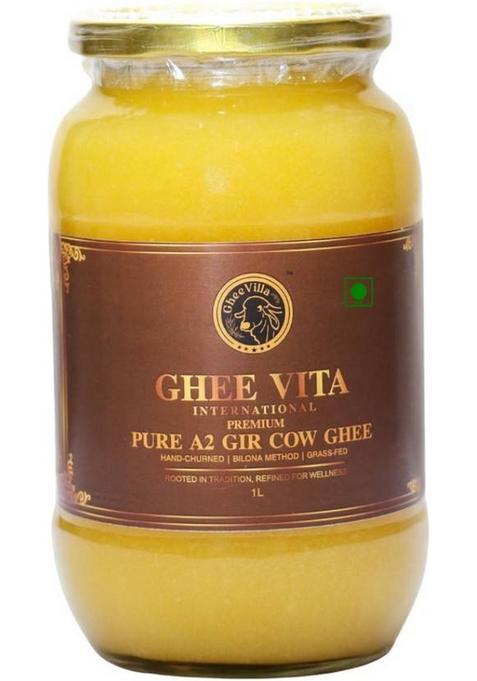 Gheevilla Cow Ghee 500Ml Glass Bottle (500 Ml)