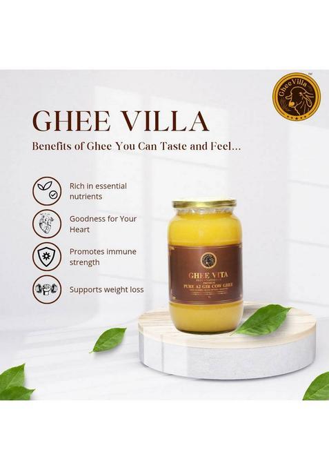 Gheevilla Cow Ghee 500Ml Glass Bottle (500 Ml)