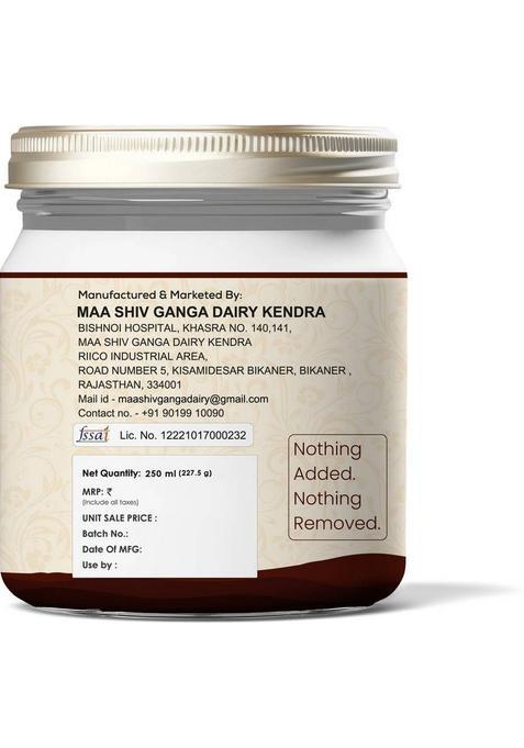 Go Fresho Desi Camel Ghee|Promotes Brain Health, Strong Immunity And Digestion Ghee Glass Bottle (250 Ml)