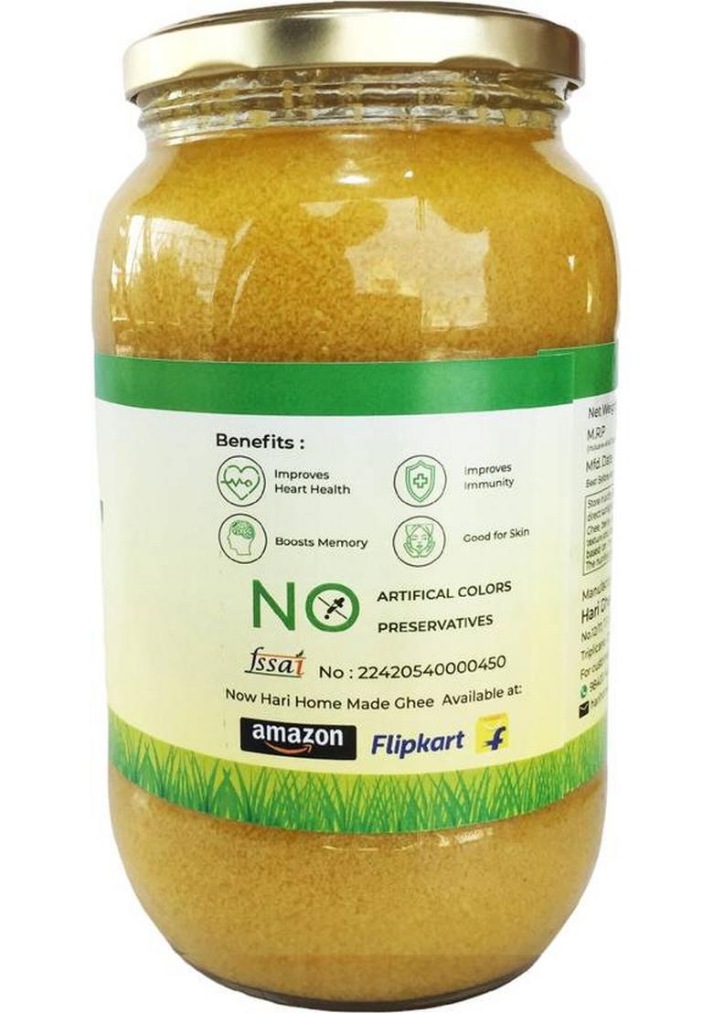 Hari Ghee Pure Desi Cow Glass Bottle (1 L)