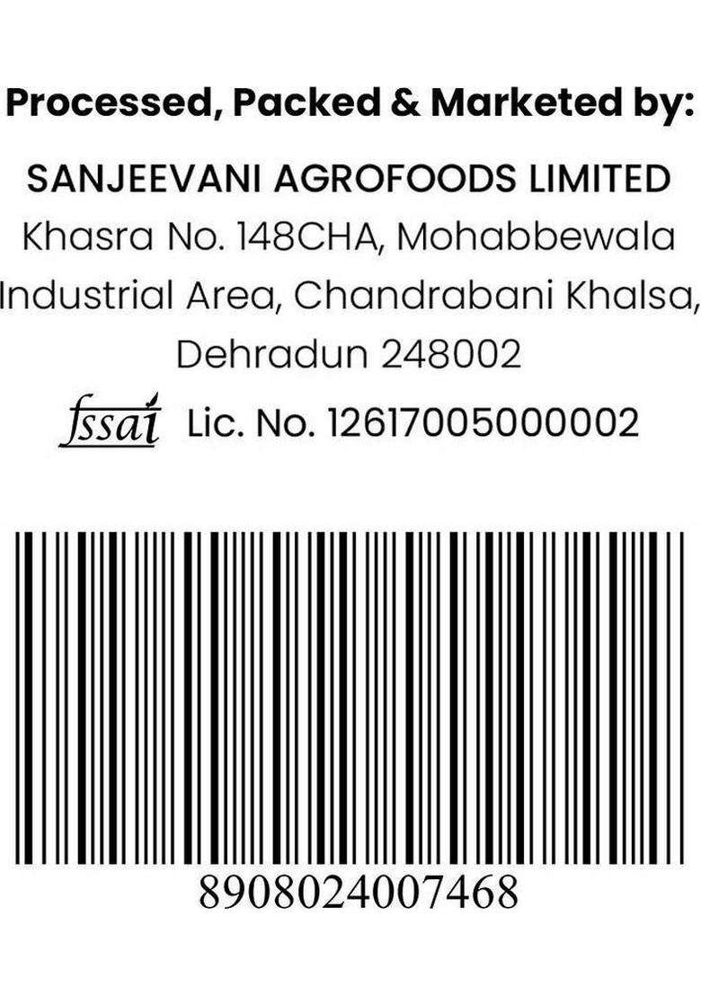 Sanjeevani Organics Organic Turmeric & Garlic Dairy Spread | Ideal For Healthy Cooking Ghee Glass Bottle (500 Ml) - Indya