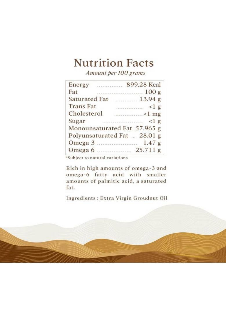 Multano Pro Cold Presses Groundnut Oil (500Ml) Pet Bottle (500 Ml)