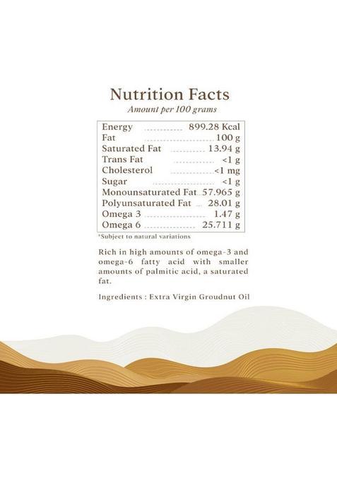 Multano Pro Cold Presses Groundnut Oil (500Ml) Pet Bottle (500 Ml)