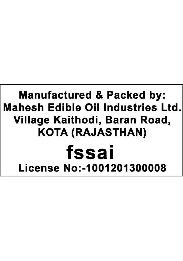 Saloni Kachi Ghani Mustard Oil Pouch (1 L)