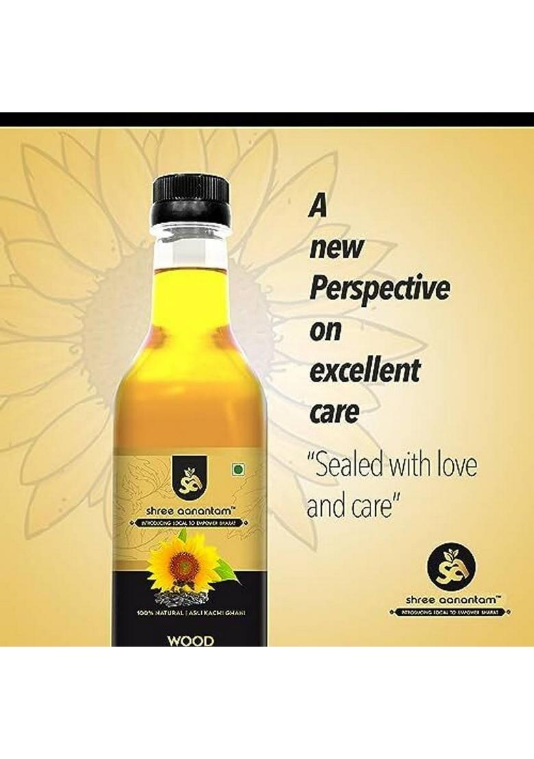 Shree Aanantam Cold Pressed Sunflower Oil