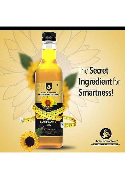 Shree Aanantam Cold Pressed Sunflower Oil