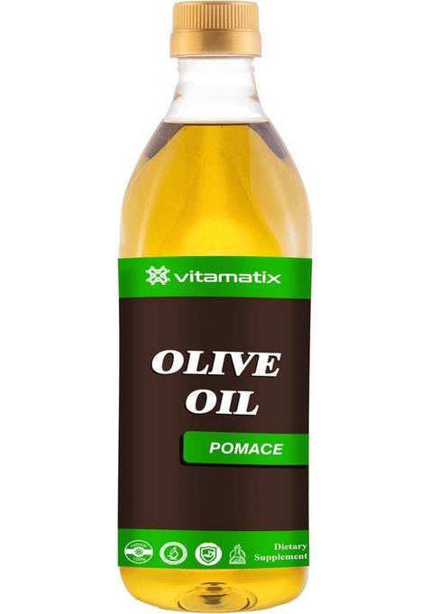 Vitamatix Pomace Olive Oil , Jaitun Tail ( Pro Ol109) Plastic Bottle (500 Ml)