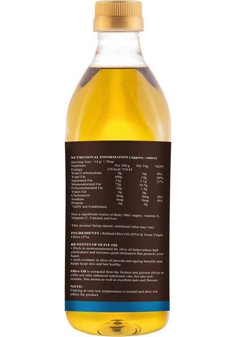 Vitamatix Pomace Olive Oil , Jaitun Tail ( Pro Ol109) Plastic Bottle (500 Ml)