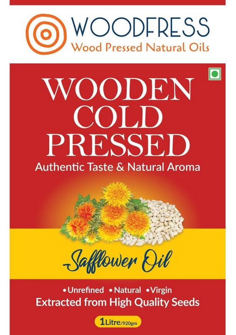 Woodfress Wooden Cold Pressed Safflower Oil 1L