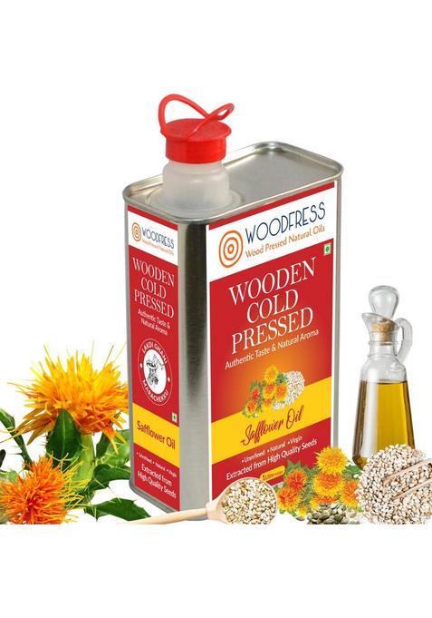 Woodfress Wooden Cold Pressed Safflower Oil 1L