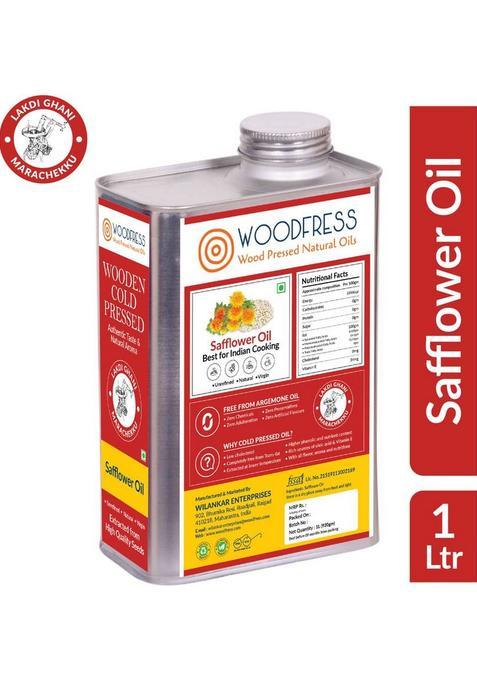 Woodfress Wooden Cold Pressed Safflower Oil 1L