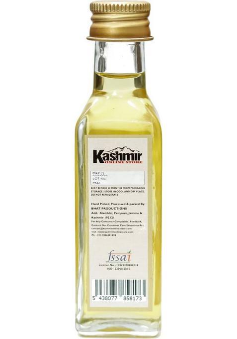 Kashmir Online Store 100% Pure And Natural Walnut Oil For Skin, Face Healthy Hair Growth Glass Bottle (50 Ml)