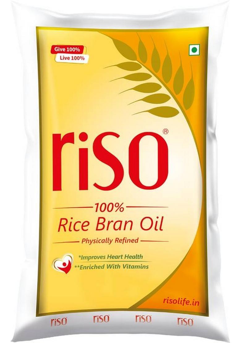 Riso Rice Bran Oil Pouch (910 G)