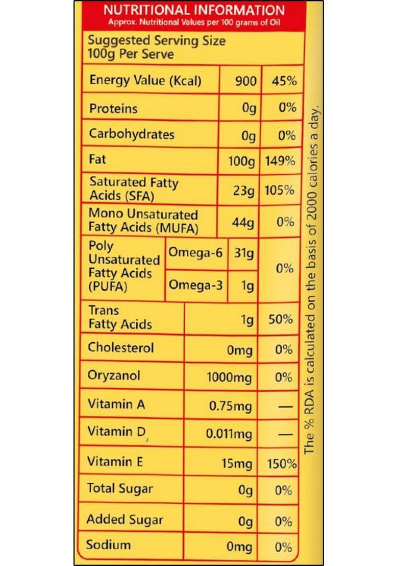 Riso Rice Bran Oil Pouch (910 G)