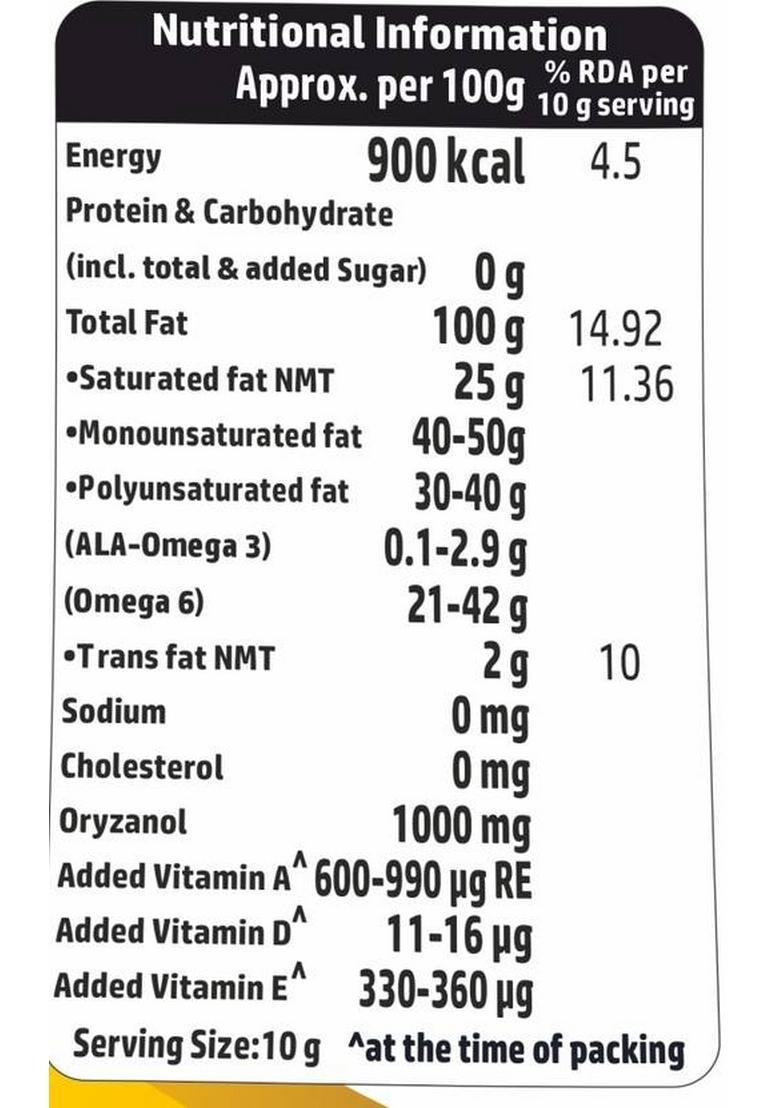 Doctors Choice Refined Rice Bran Oil Pouch (1 L)