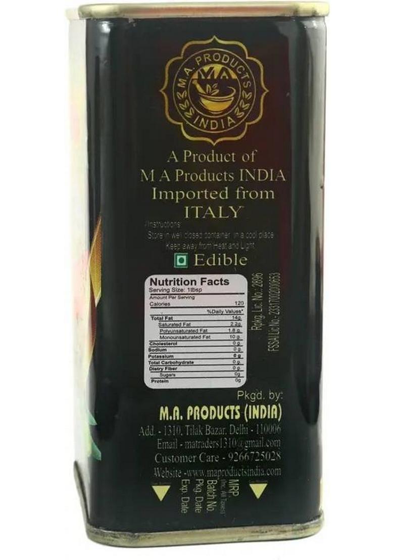 Meroherbs Zeytin 100% Pure Olive Oil | Natural, Multipurpose & Premium For Cooking Care Tin (200 Ml)