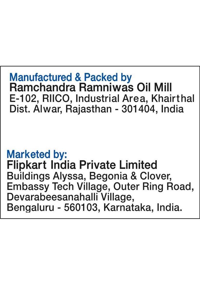 Classic Kachi Ghani Mustard Oil Pouch By Flipkart Grocery (1 L)