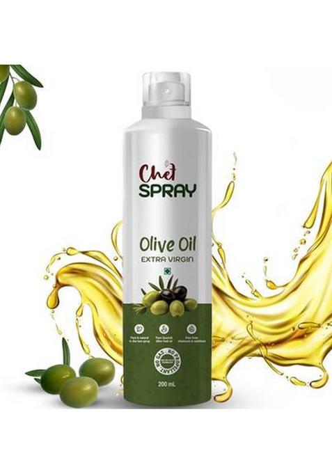 Chefspray Extra Virgin Cooking Oil Spray Olive Can (200 Ml)