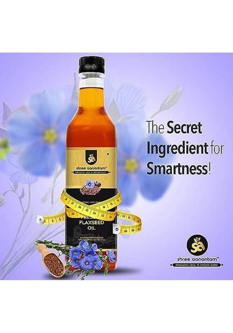 Shree Aanantam Cold Pressed Flax Seed Oil