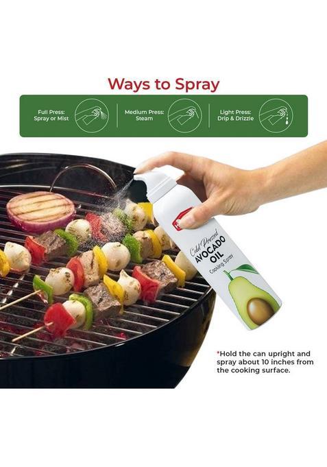 Hoffman Cooking Oil Spray | 100 % Pure Avocado Can (200 Ml)