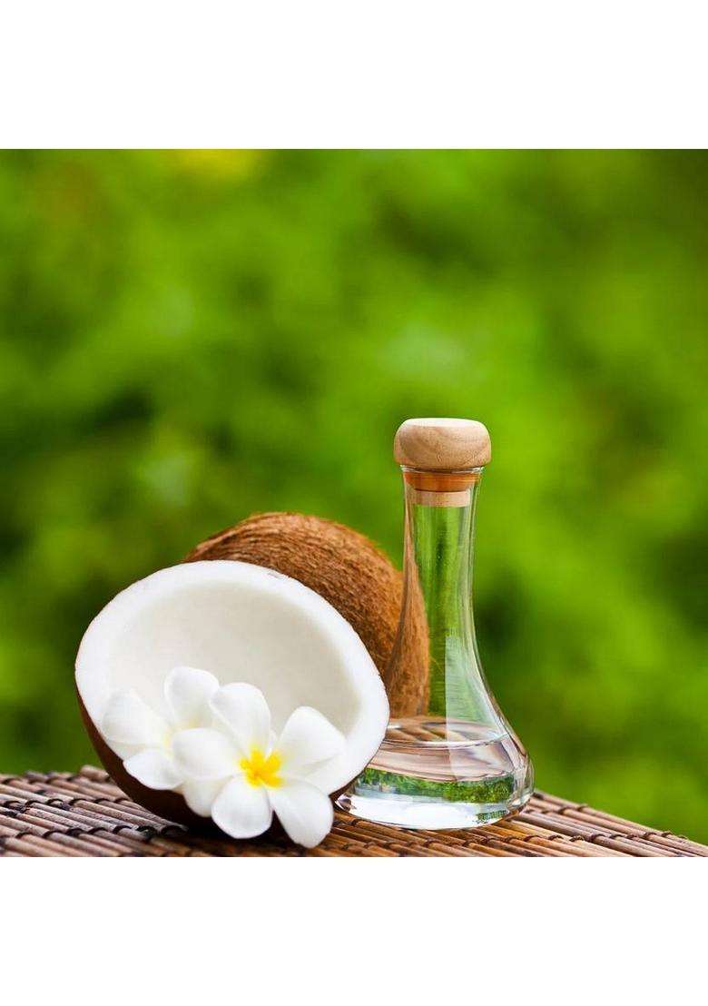 Village Organica Organic, Cold Pressed Extra Virgin Coconut Oil Glass Bottle (500 Ml) - Indya